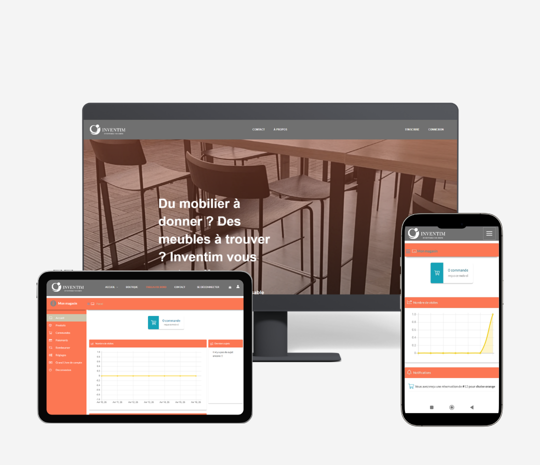 Plateforme web Re-inventim