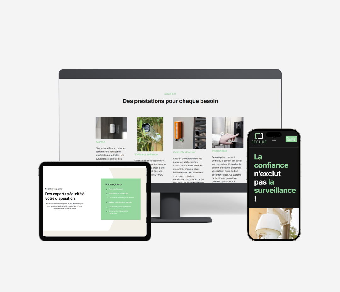 Site vitrine SecureIT